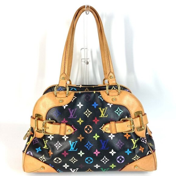 LOUIS VUITTON M40194 Claudia Shoulder Bag Hand Bag Multicolor - Picture 1 of 13